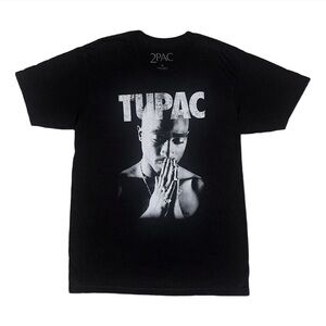 black single stitch Tupac tshirt | officially licensed